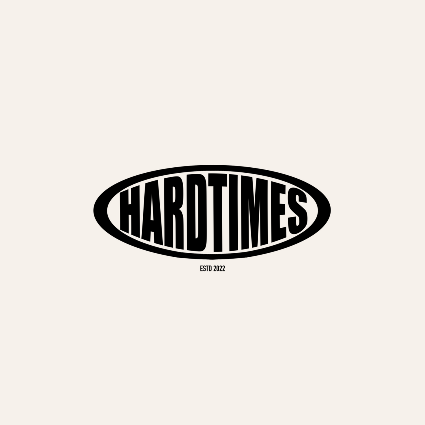 Hard Times Ringer Tee - White/Black
