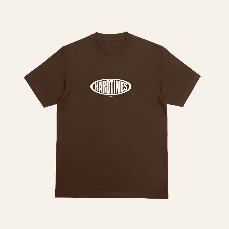 Hard Times Tee - Brown