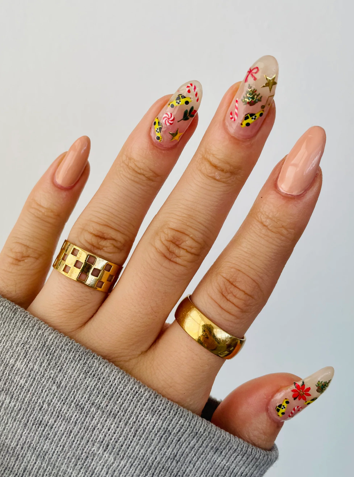 Nail Art Stickers - Nutcracker (Holiday)